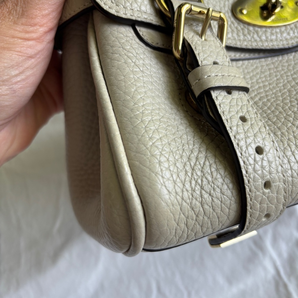 Mulberry Mini Alexa in Chalk - Picture 4 of 17